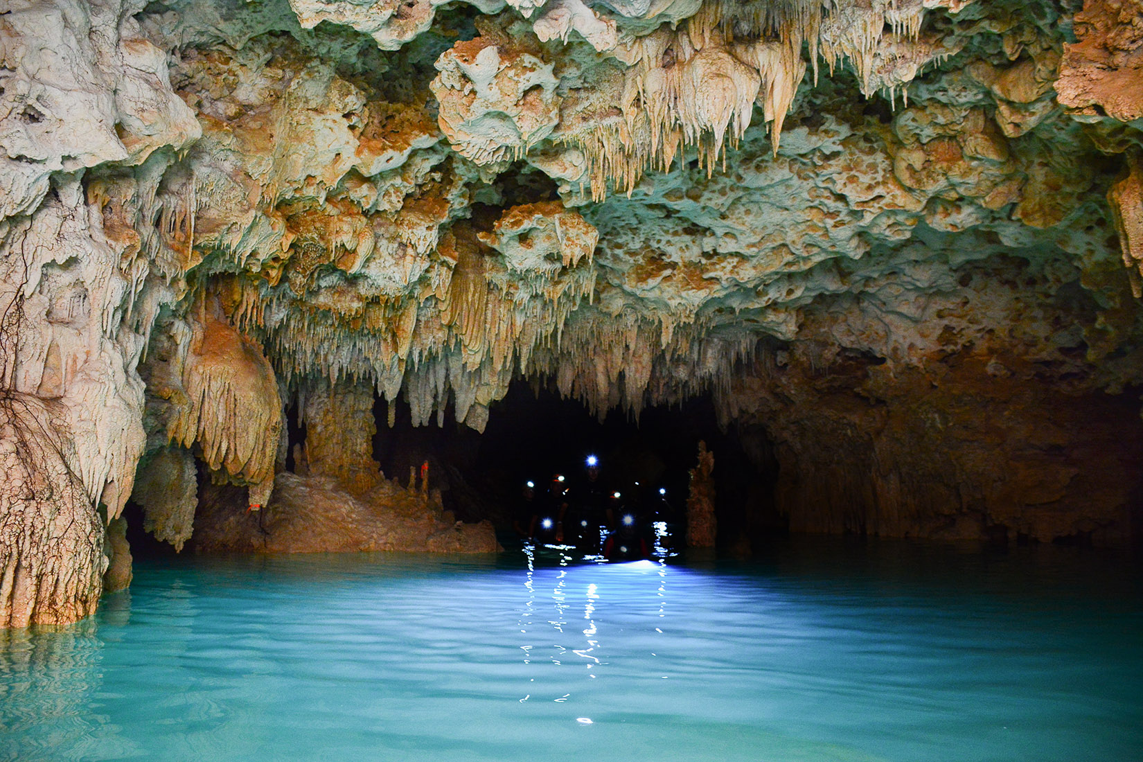 Underground Rivers And Limestone Caves