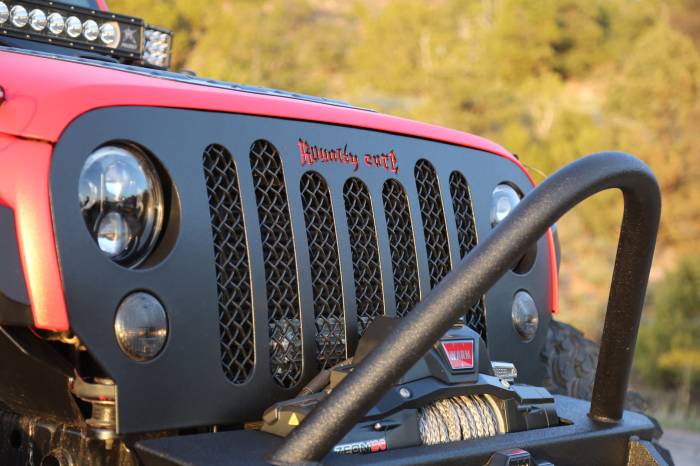 Royalty Core - Jeep Wrangler 2007-2017 RCJK Grille Replacement Satin Black