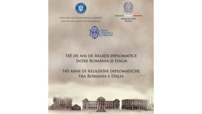 Banca Naţională a României (BNR) a inaugurat expoziţia “145 ani de relaţii diplomatice între România şi Italia”