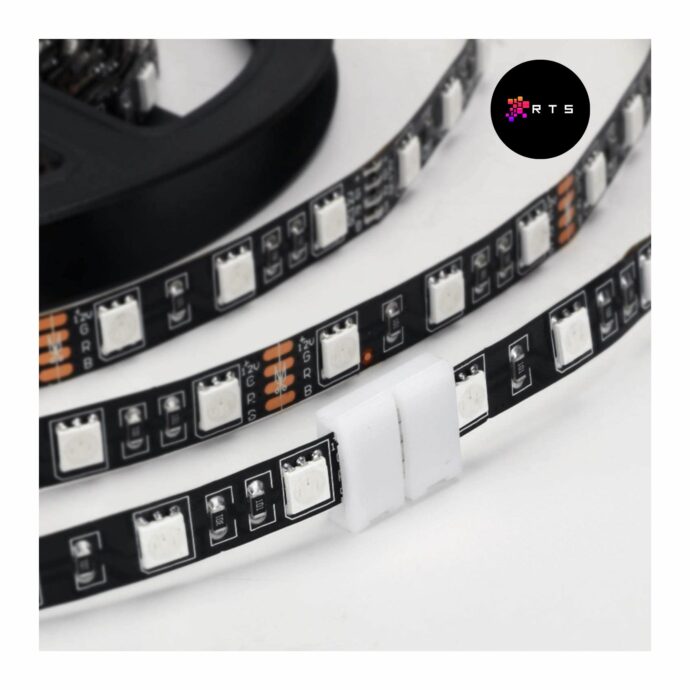 black strip 4 Pin LED Strip Connector