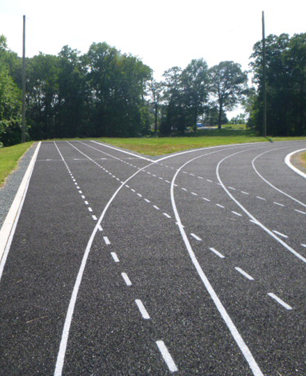 Rubber Running Tracks