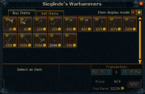 Warhammers Shop