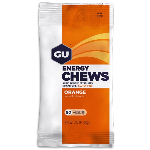 GU Energy Chews Single Orange 60g