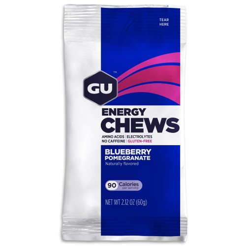 GU Energy Chews Single Blueberry Pomegranate 60g