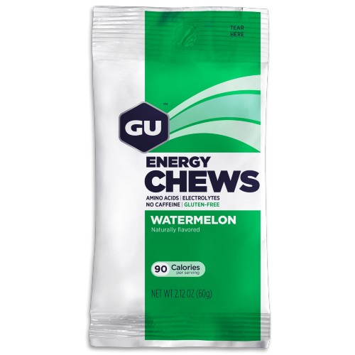 GU Energy Chews Single Watermelon 60g