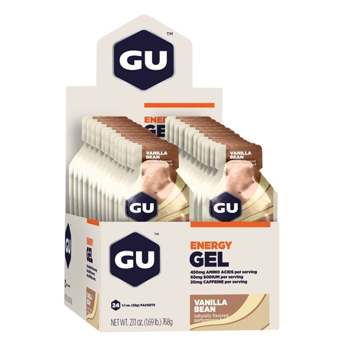 GU Gel Case of 24 Vanilla Bean