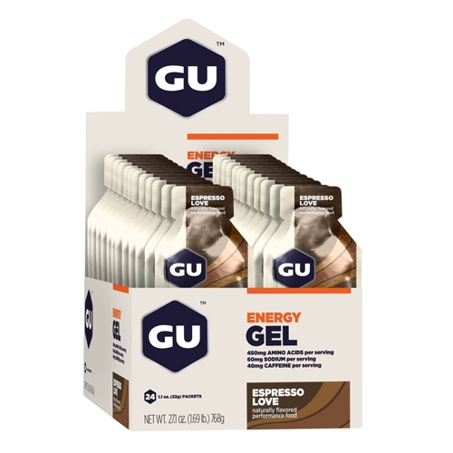 GU Gel Case of 24 Espresso Love