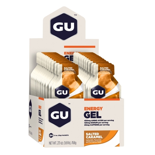 GU Gel Case of 24 Salted Caramel