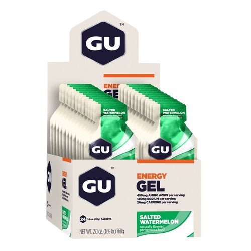 GU Gel Case of 24 Salted Watermelon