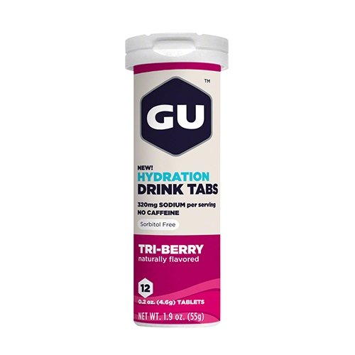 Gu Hydration Drink Tabs Single Tri-Berry