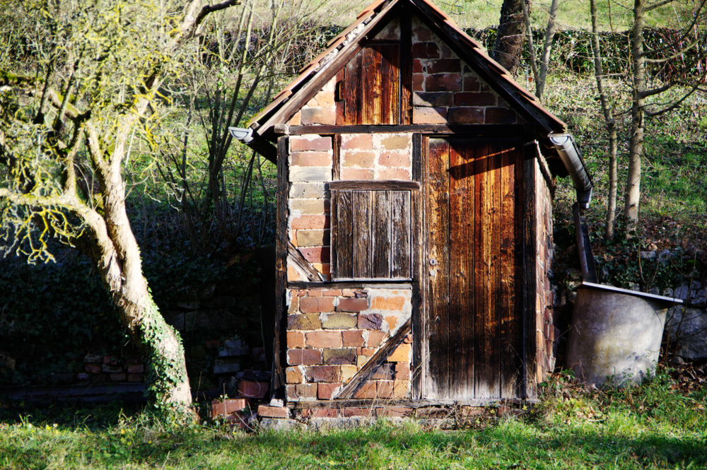 Brick shed