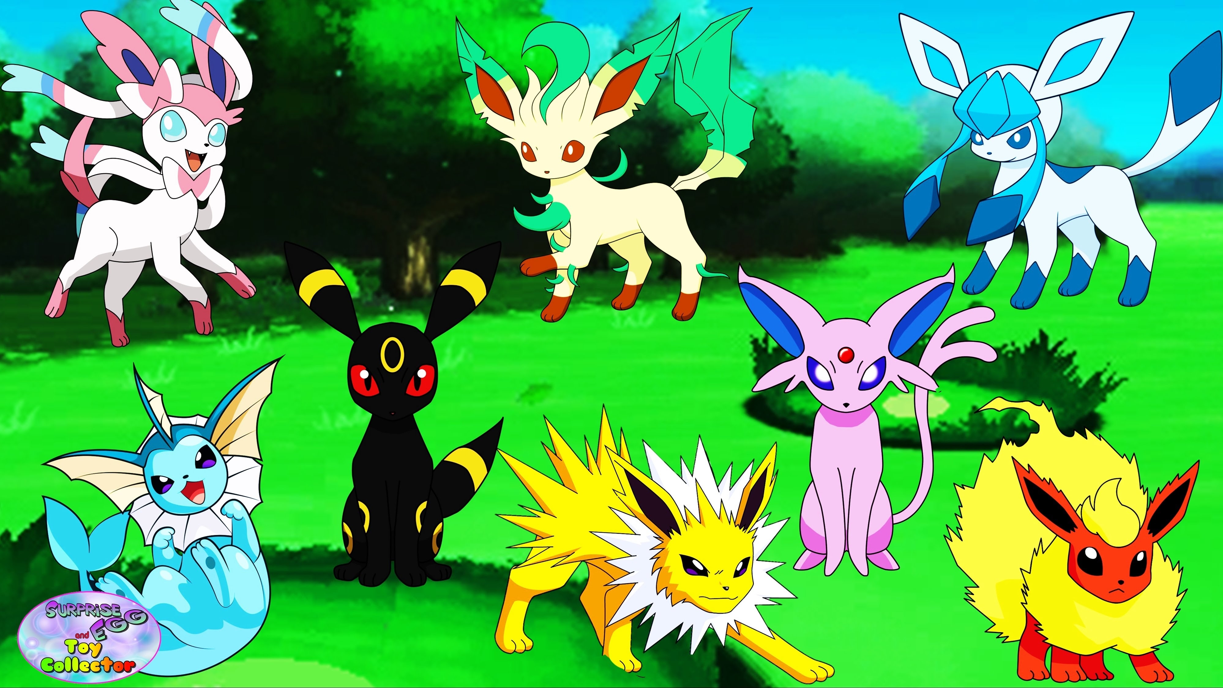 10 Most Popular Pokemon Eevee Evolution Pictures FULL HD 1080p For PC ...