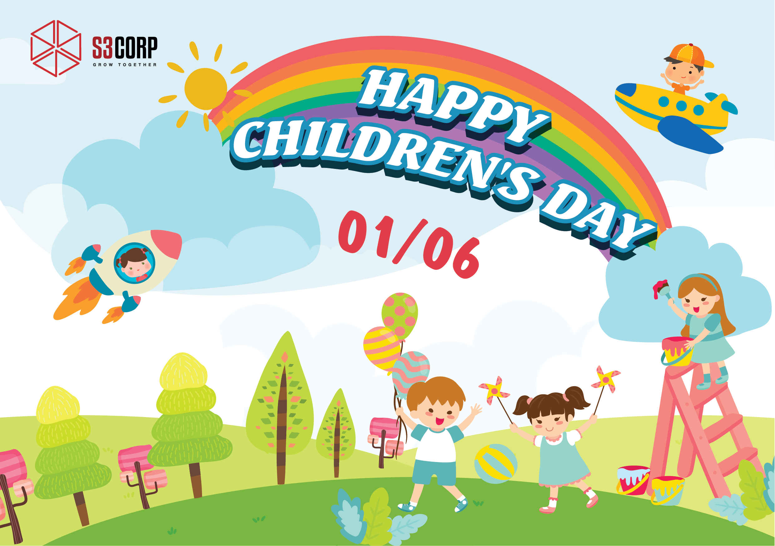 S3Corp. On International Children's Day