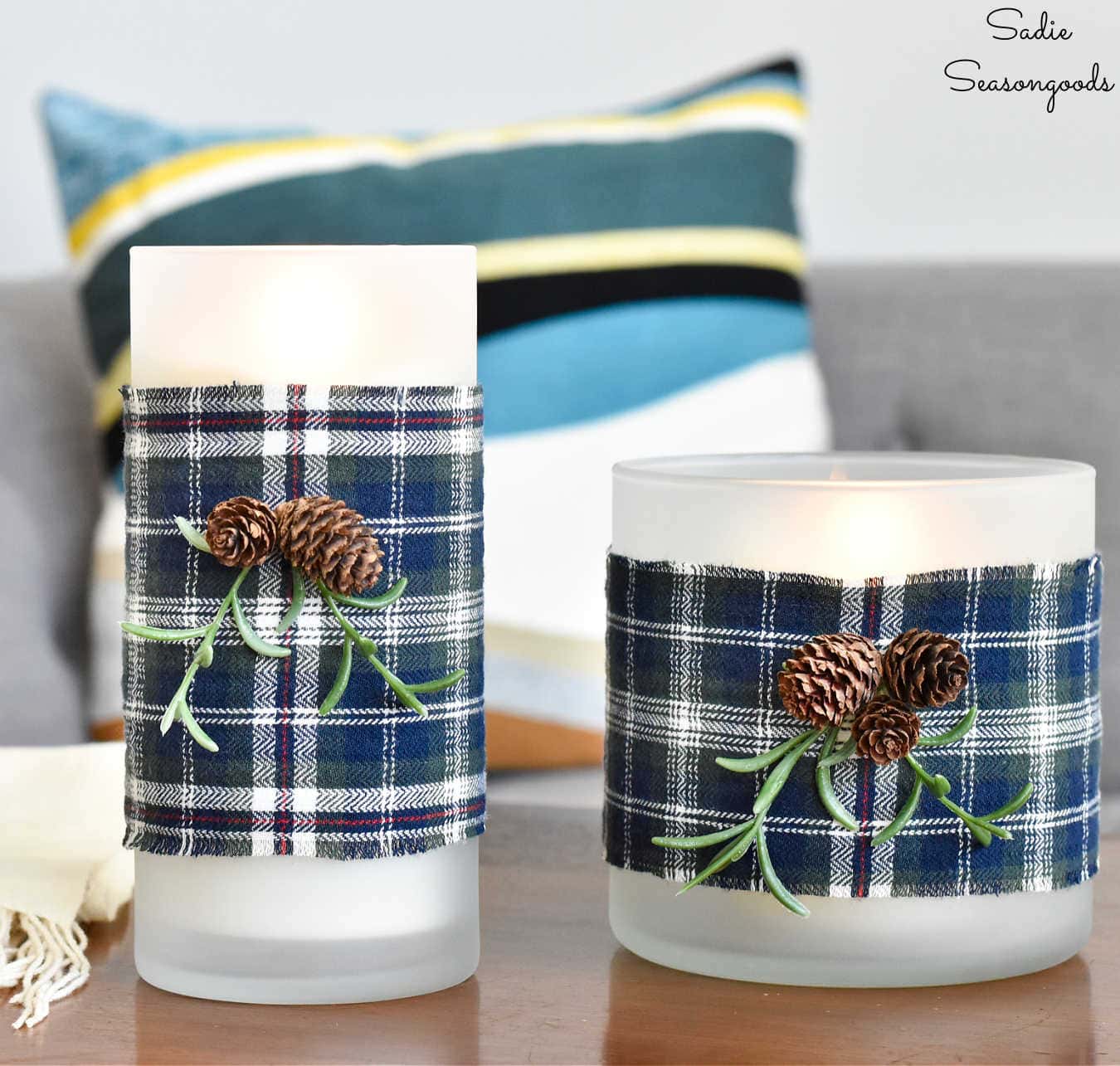 hygge candles for a cozy home