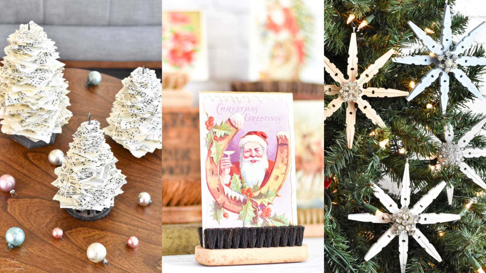 Easy Christmas Crafts to Make and Upcycle