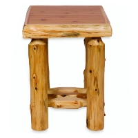 Brand New Rustic Furniture Lodgepole Legs Nightstand