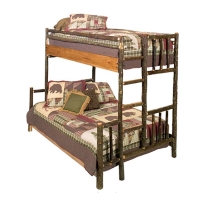 Brand New Rustic Furniture Hickory Bunk Bed