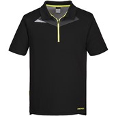 Portwest DX410 DX4 Stretch Zip Neck Polo Shirt 150g 