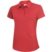 Uneek UC126 Ladies Breathable Ultra Cool Polo Shirt 140g