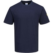 Portwest AS20 Protective Anti-Static ESD Short Sleeve T-Shirt 195g