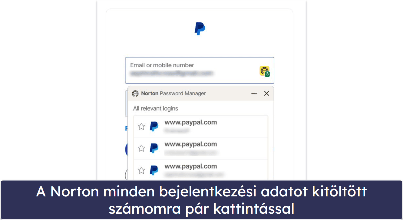 Norton biztonsági funkciók