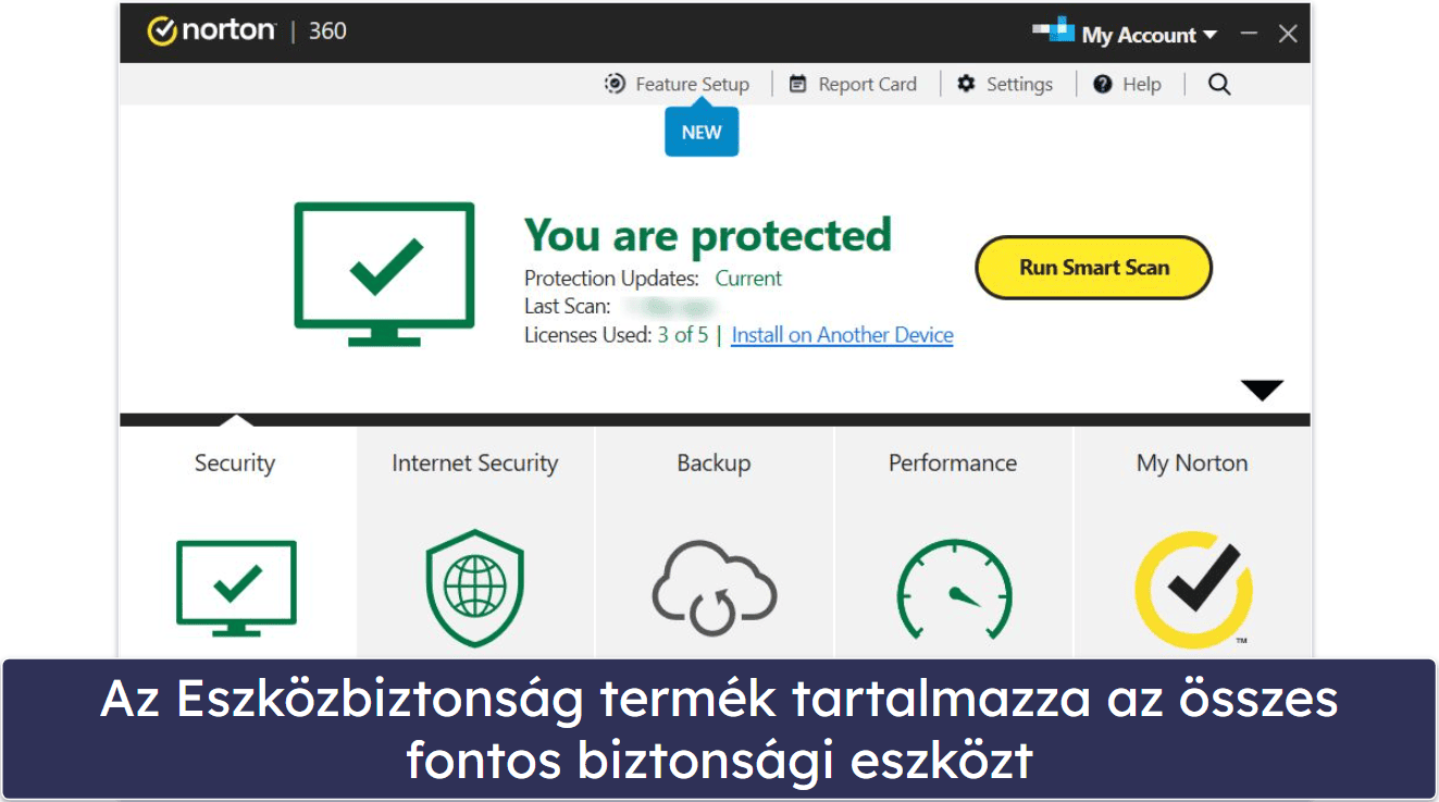 Norton 360 használat és beállítás