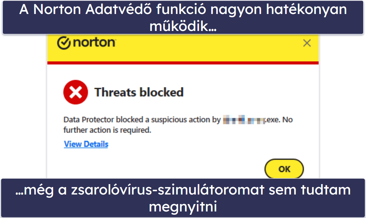 Norton biztonsági funkciók