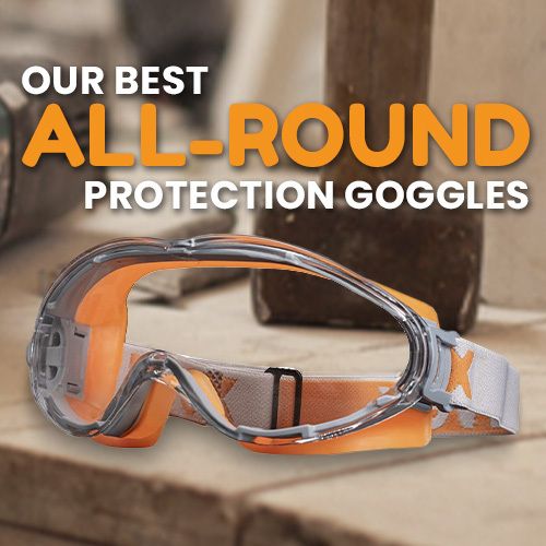 Uvex Ultrasonic Clear Safety Goggles