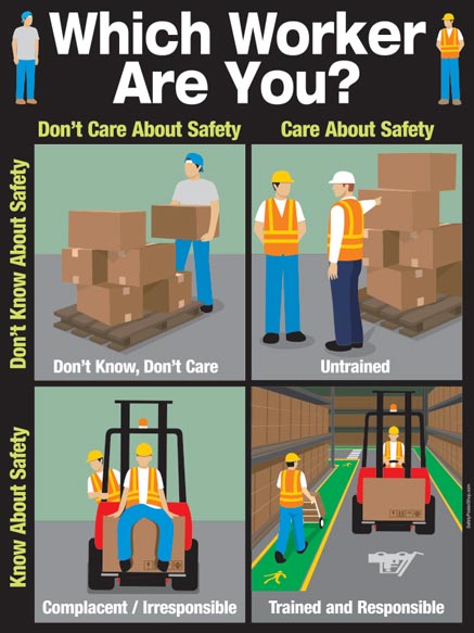 Warehouse Safety Poster