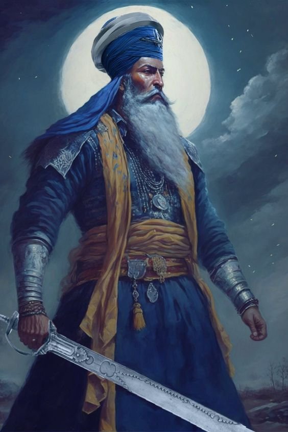 Baba Deep Singh Ji Dhan Dhan Image