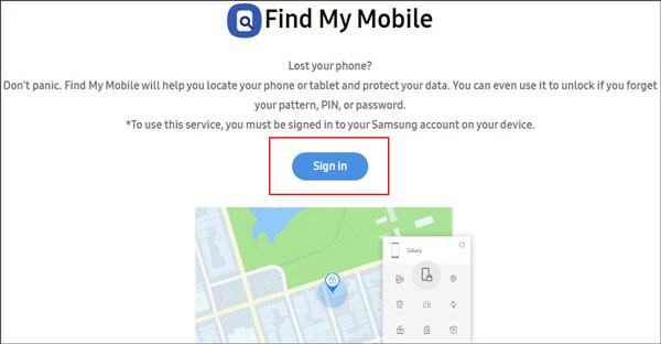 unlock samsung galaxy without google account using find my mobile