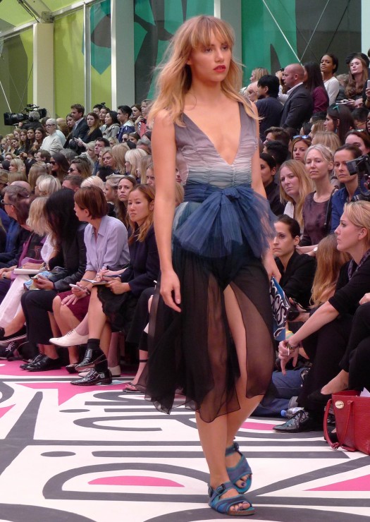 Suki Waterhouse Burberry Prorsum SS15