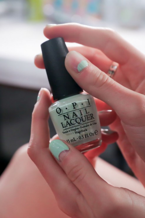 Charlotte Ronson SS2015 Nails OPI