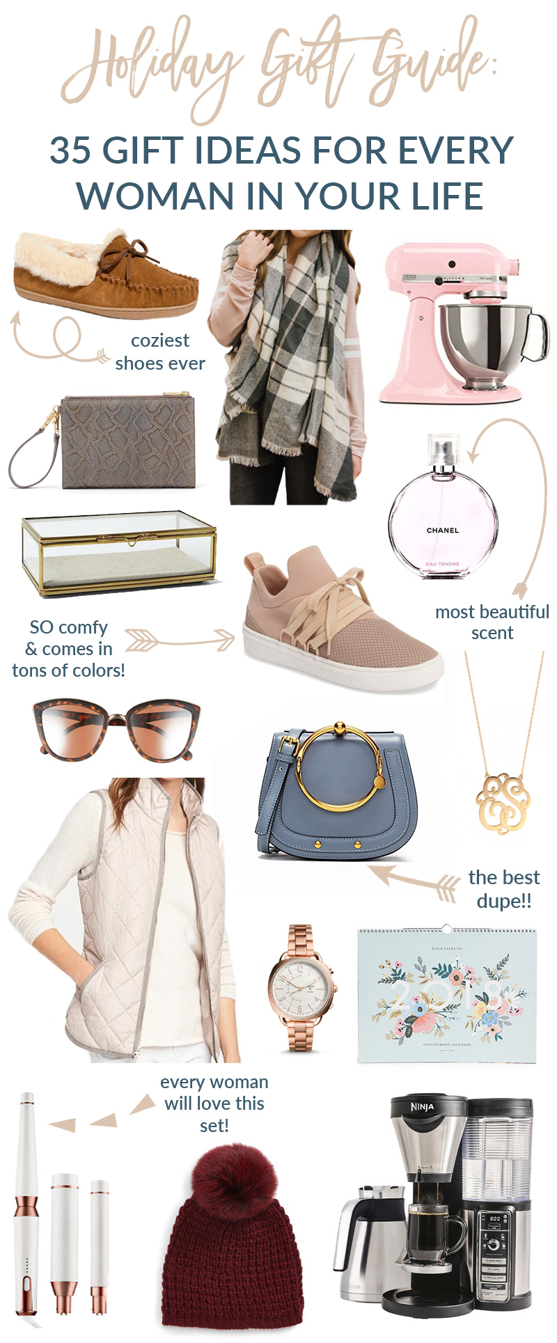 Holiday Gift Guide: 35 Gift Ideas For Every Woman In Your Life by Utah style blogger Sandy A La Mode