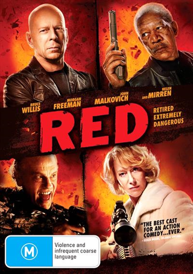 Buy Red on DVD | Sanity