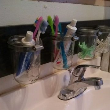 Mason Jar Organization