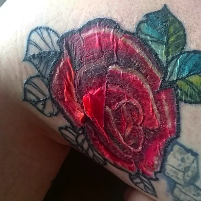 Aggregate 71 bleeding rose tattoo latest  thtantai2