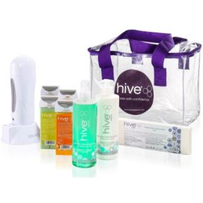 Hive Hand Held Roller Wax Starter Kit 100g