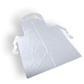 Hive Plastic Waxing Apron White