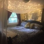 Canopy With Sparkling Lights Decor Ideas