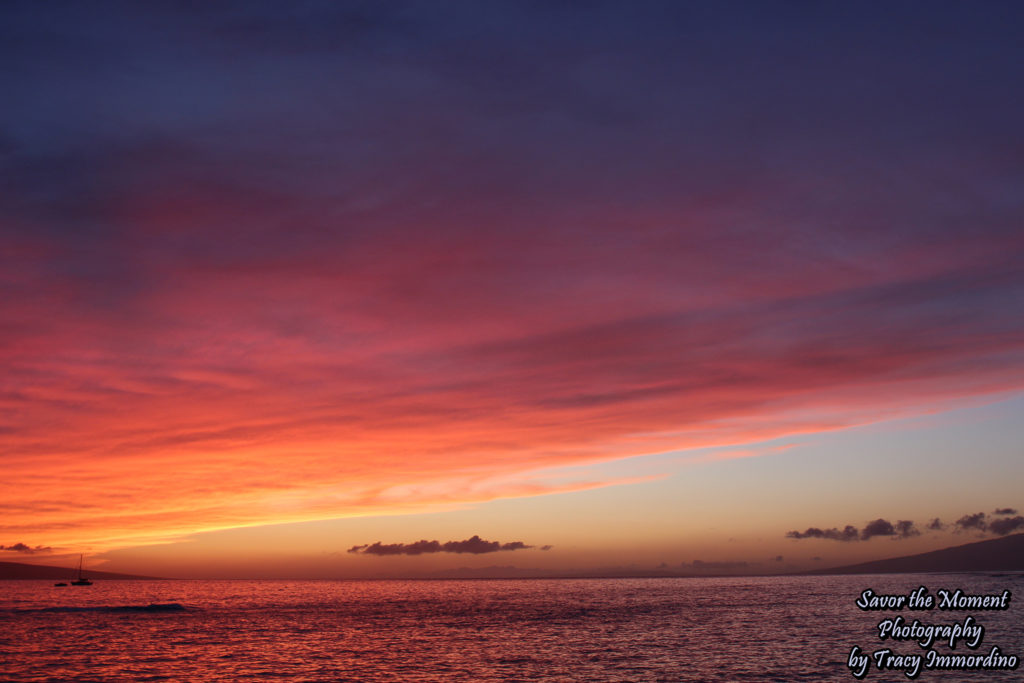 Sunset at Lahaina