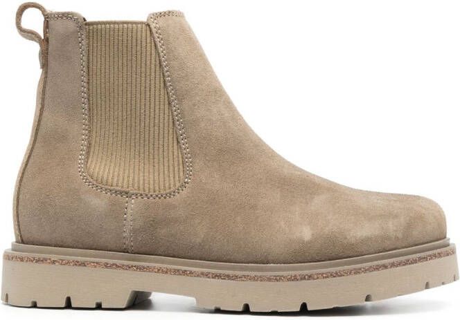 Birkenstock Highwood Chelsea boots Beige