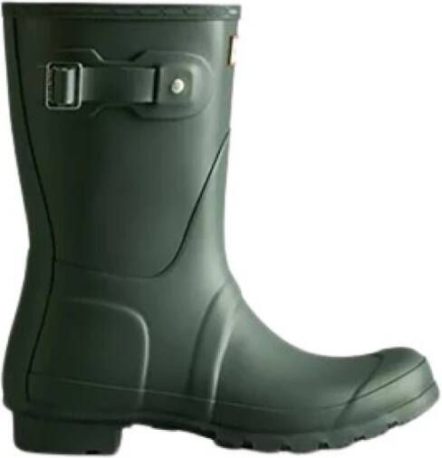 Hunter Boots Women's Original Short Rubberlaarzen olijfgroen