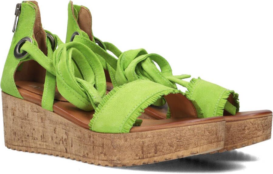 AYANA Sandalen Dames 722007 Maat: 35 Kleur: Groen