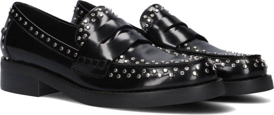 Bibi Lou Frandus Loafers Stijlvolle en Comfortabele Platte Schoenen Black Dames