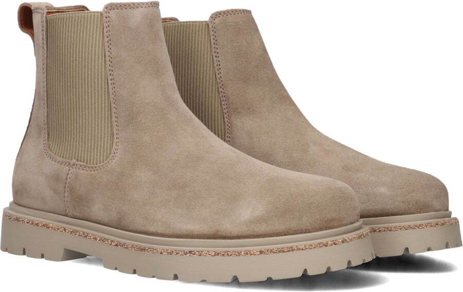 BIRKENSTOCK Chelsea Boots Dames Highwood Slip On Mid W Maat: 41 Materiaal: Suède Kleur: Taupe