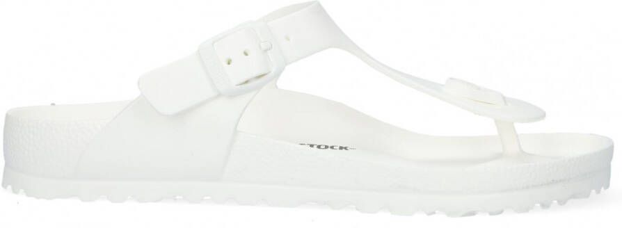 Birkenstock Witte Gizeh EVA Sandalen met brede pasvorm Wit