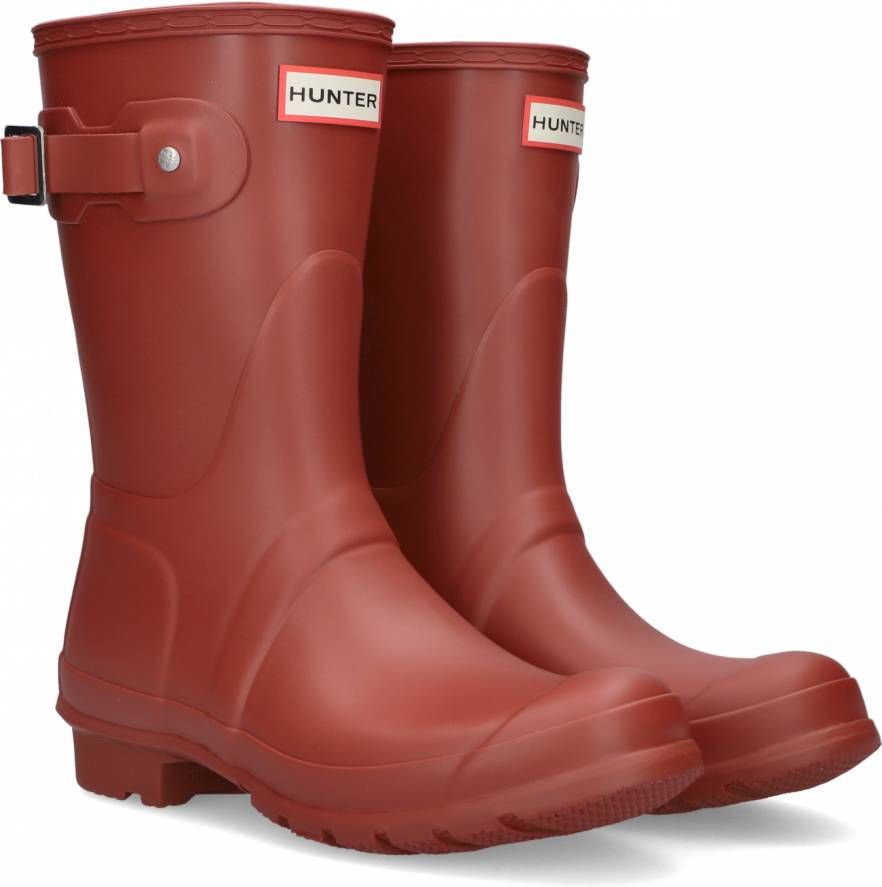 Hunter Boots Women's Original Short Rubberlaarzen rood