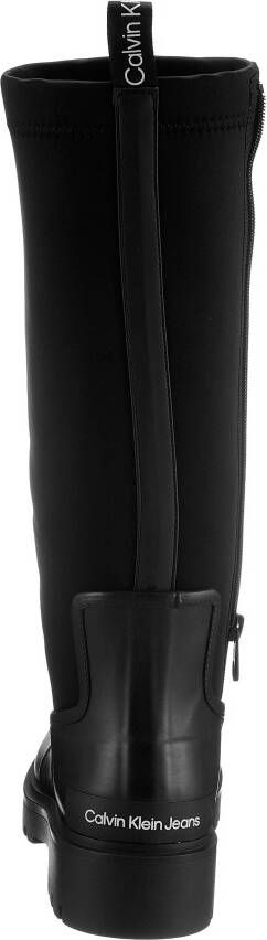 Calvin Klein Laarzen HIGH RAINBOOT NEOPRENE met zachte textiel-schaft