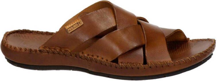 Pikolinos Stijlvolle zomerslippers voor mannen Brown Heren